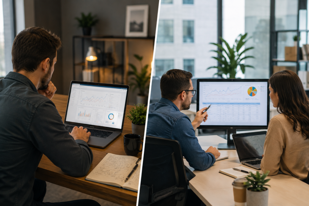 Comparing agency and DIY advertising